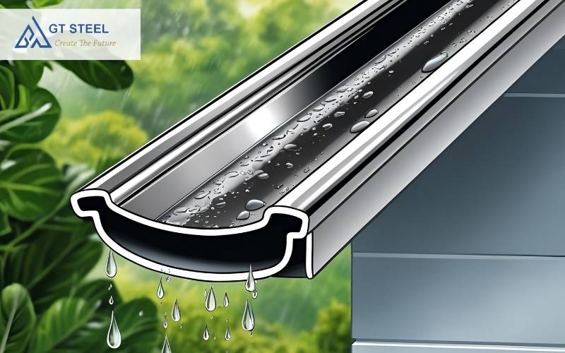 Máng xối Inox