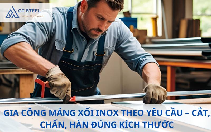 gia công máng xối