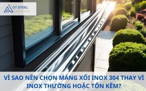 máng xối inox 304