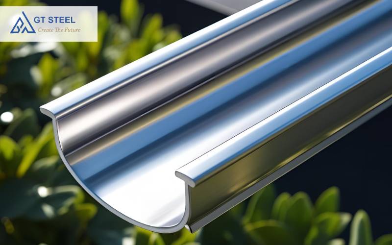 máng xối inox 304 dày 0.5 mm