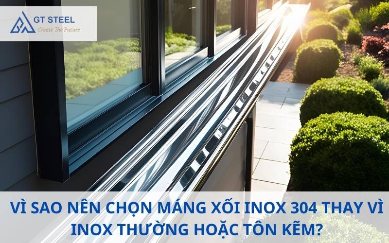 máng xối inox 304
