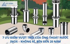 ưu điểm ống thoát nước inox